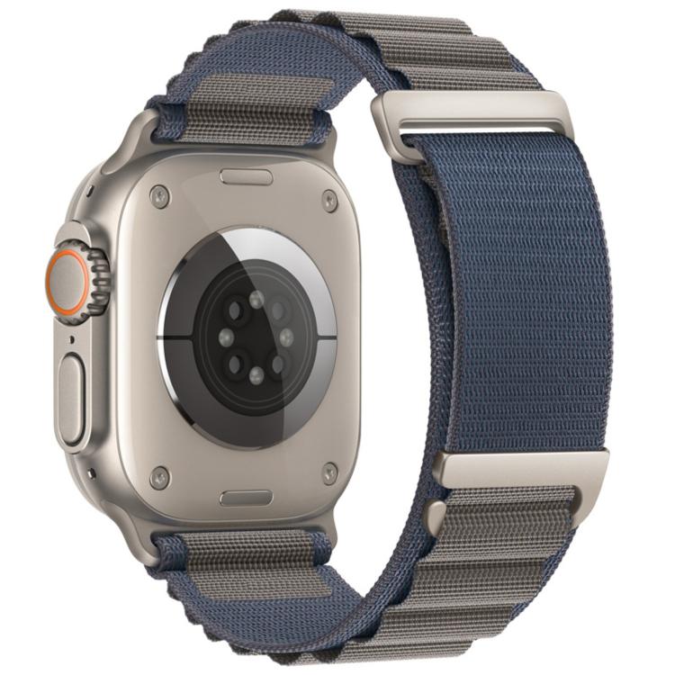 Dây đồng hồ nylon vòng núi cao hai đoạn khóa C, dành cho Apple Watch 46mm / 49mm / 45mm / 44mm, dành cho Apple Watch 42mm / 41mm / 40mm / 38mm