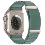 Dây đồng hồ nylon vòng núi cao hai đoạn khóa C, dành cho Apple Watch 46mm / 49mm / 45mm / 44mm, dành cho Apple Watch 42mm / 41mm / 40mm / 38mm