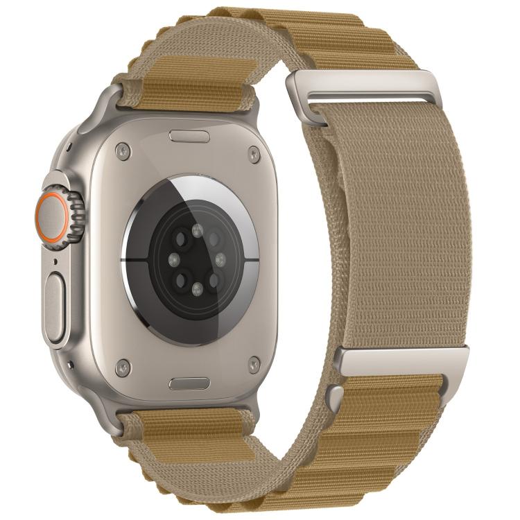 Dây đồng hồ nylon vòng núi cao hai đoạn khóa C, dành cho Apple Watch 46mm / 49mm / 45mm / 44mm, dành cho Apple Watch 42mm / 41mm / 40mm / 38mm