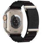 Dây đồng hồ nylon vòng núi cao hai đoạn khóa C, dành cho Apple Watch 46mm / 49mm / 45mm / 44mm, dành cho Apple Watch 42mm / 41mm / 40mm / 38mm
