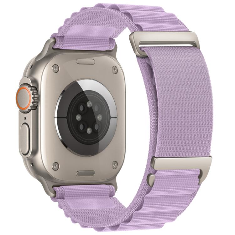 Dây đồng hồ nylon vòng núi cao hai đoạn khóa C, dành cho Apple Watch 46mm / 49mm / 45mm / 44mm, dành cho Apple Watch 42mm / 41mm / 40mm / 38mm