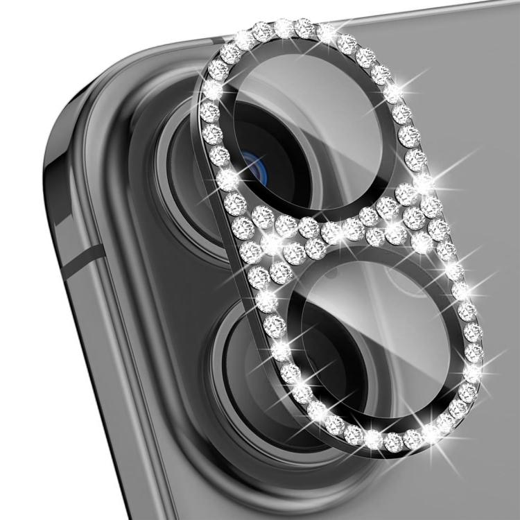 ENKAY Hat-Prince Miếng dán kính cường lực hợp kim nhôm kim cương cho ống kính camera, Dành cho iPhone 17 Pro Max, Dành cho iPhone 17 Pro, Dành cho iPhone 17