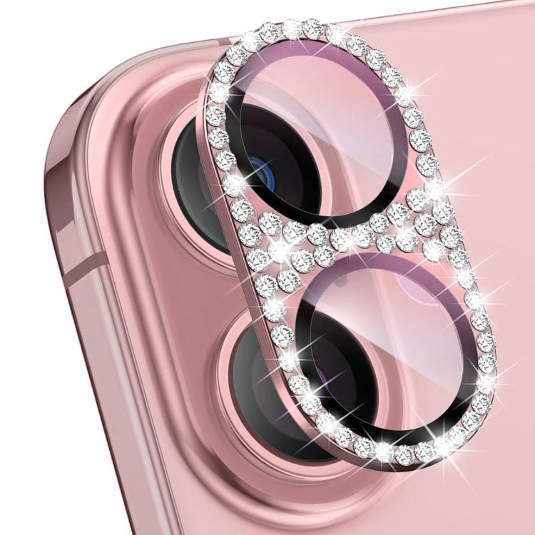 ENKAY Hat-Prince Miếng dán kính cường lực hợp kim nhôm kim cương cho ống kính camera, Dành cho iPhone 17 Pro Max, Dành cho iPhone 17 Pro, Dành cho iPhone 17