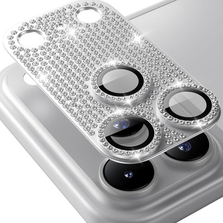 ENKAY Hat-Prince Miếng dán kính cường lực hợp kim nhôm kim cương cho ống kính camera, Dành cho iPhone 17 Pro Max, Dành cho iPhone 17 Pro, Dành cho iPhone 17