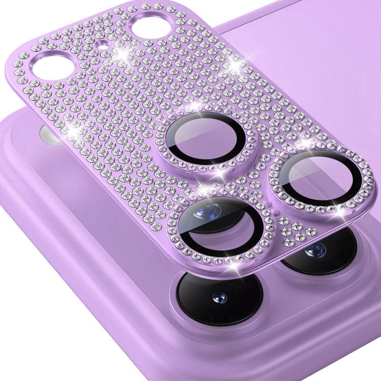 ENKAY Hat-Prince Miếng dán kính cường lực hợp kim nhôm kim cương cho ống kính camera, Dành cho iPhone 17 Pro Max, Dành cho iPhone 17 Pro, Dành cho iPhone 17