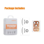 ENKAY Hat-Prince Miếng dán kính cường lực hợp kim nhôm kim cương cho ống kính camera, Dành cho iPhone 17 Pro Max, Dành cho iPhone 17 Pro, Dành cho iPhone 17
