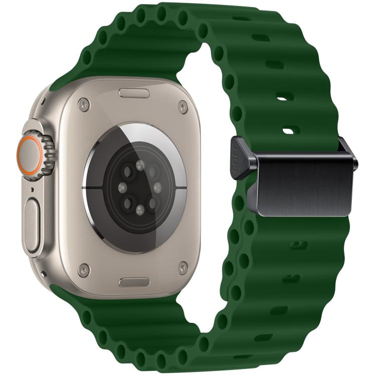 Dây đồng hồ silicone khóa nam châm tân trang Ocean, dành cho Apple Watch 46mm / 49mm / 45mm / 44mm, dành cho Apple Watch 42mm / 41mm / 40mm / 38mm