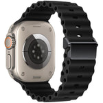 Dây đồng hồ silicone khóa nam châm tân trang Ocean, dành cho Apple Watch 46mm / 49mm / 45mm / 44mm, dành cho Apple Watch 42mm / 41mm / 40mm / 38mm