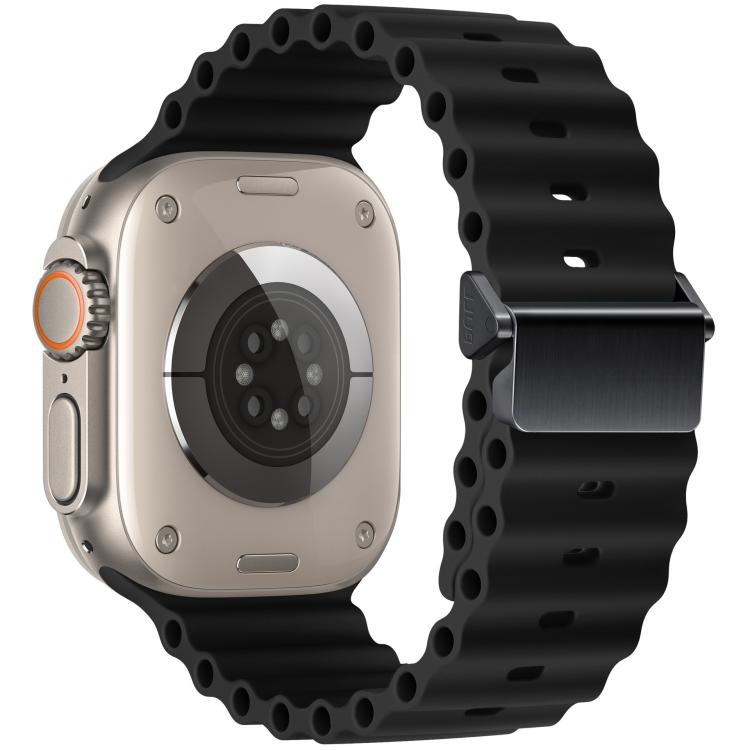 Dây đồng hồ silicone khóa nam châm tân trang Ocean, dành cho Apple Watch 46mm / 49mm / 45mm / 44mm, dành cho Apple Watch 42mm / 41mm / 40mm / 38mm
