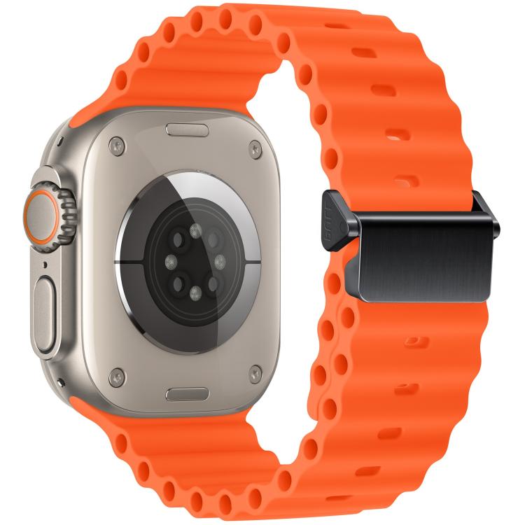 Dây đồng hồ silicone khóa nam châm tân trang Ocean, dành cho Apple Watch 46mm / 49mm / 45mm / 44mm, dành cho Apple Watch 42mm / 41mm / 40mm / 38mm