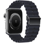 Dây đồng hồ silicone khóa nam châm tân trang Ocean, dành cho Apple Watch 46mm / 49mm / 45mm / 44mm, dành cho Apple Watch 42mm / 41mm / 40mm / 38mm