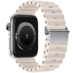 Dây đồng hồ silicone khóa nam châm tân trang Ocean, dành cho Apple Watch 46mm / 49mm / 45mm / 44mm, dành cho Apple Watch 42mm / 41mm / 40mm / 38mm