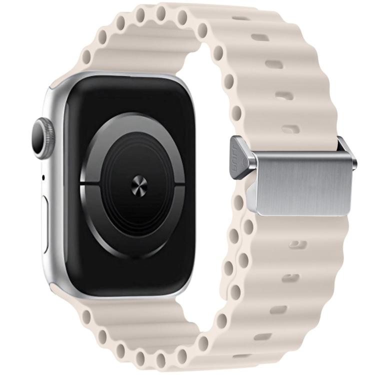 Dây đồng hồ silicone khóa nam châm tân trang Ocean, dành cho Apple Watch 46mm / 49mm / 45mm / 44mm, dành cho Apple Watch 42mm / 41mm / 40mm / 38mm