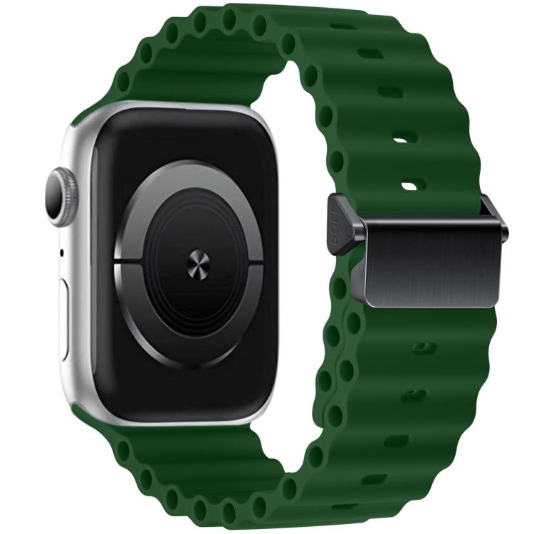 Dây đồng hồ silicone khóa nam châm tân trang Ocean, dành cho Apple Watch 46mm / 49mm / 45mm / 44mm, dành cho Apple Watch 42mm / 41mm / 40mm / 38mm