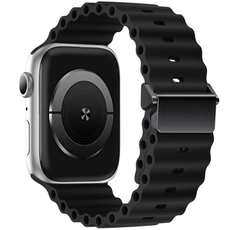 Dây đồng hồ silicone khóa nam châm tân trang Ocean, dành cho Apple Watch 46mm / 49mm / 45mm / 44mm, dành cho Apple Watch 42mm / 41mm / 40mm / 38mm