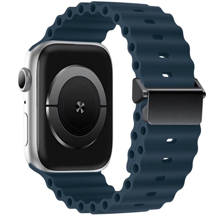 Dây đồng hồ silicone khóa nam châm tân trang Ocean, dành cho Apple Watch 46mm / 49mm / 45mm / 44mm, dành cho Apple Watch 42mm / 41mm / 40mm / 38mm