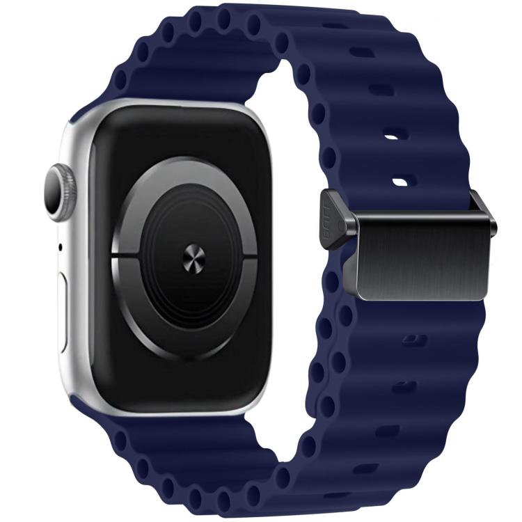 Dây đồng hồ silicone khóa nam châm tân trang Ocean, dành cho Apple Watch 46mm / 49mm / 45mm / 44mm, dành cho Apple Watch 42mm / 41mm / 40mm / 38mm