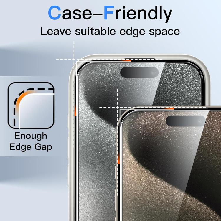 10pcs 360-Degree Privacy Silk-Screen Print Large Curved Edge High-Aluminium Tempered Glass Film, For iPhone 17e / 16e, For iPhone 17 Pro Max, For iPhone 17 Pro, For iPhone 17, For iPhone Air, For iPhone 16 Pro Max, For iPhone 16 Pro, For iPhone 16 Plus...