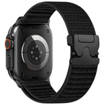 Dây đồng hồ nylon dệt họa tiết núi khóa dù đầu kim loại, Dành cho Apple Watch 46mm / 49mm / 45mm / 44mm, Dành cho Apple Watch 42mm / 41mm / 40mm / 38mm