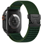 Dây đồng hồ nylon dệt họa tiết núi khóa dù đầu kim loại, Dành cho Apple Watch 46mm / 49mm / 45mm / 44mm, Dành cho Apple Watch 42mm / 41mm / 40mm / 38mm