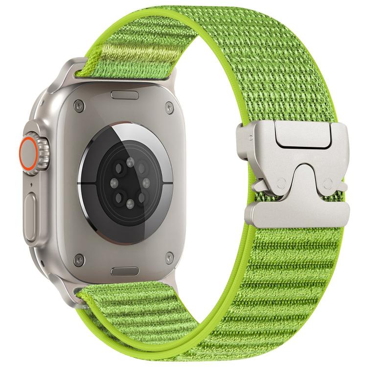 Dây đồng hồ nylon dệt họa tiết núi khóa dù đầu kim loại, Dành cho Apple Watch 46mm / 49mm / 45mm / 44mm, Dành cho Apple Watch 42mm / 41mm / 40mm / 38mm