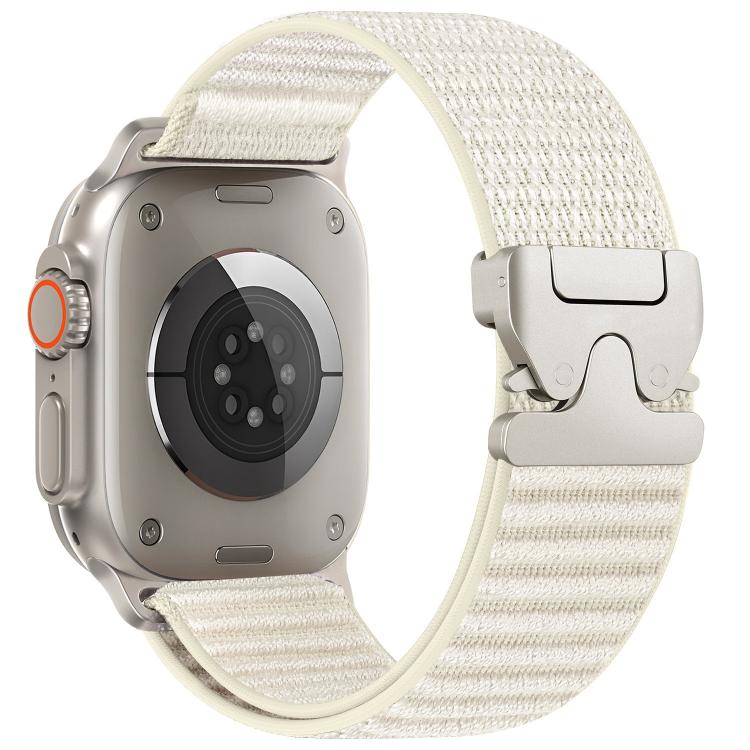 Dây đồng hồ nylon dệt họa tiết núi khóa dù đầu kim loại, Dành cho Apple Watch 46mm / 49mm / 45mm / 44mm, Dành cho Apple Watch 42mm / 41mm / 40mm / 38mm