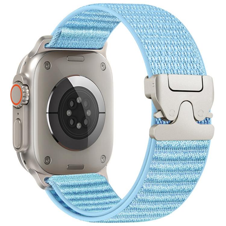 Dây đồng hồ nylon dệt họa tiết núi khóa dù đầu kim loại, Dành cho Apple Watch 46mm / 49mm / 45mm / 44mm, Dành cho Apple Watch 42mm / 41mm / 40mm / 38mm