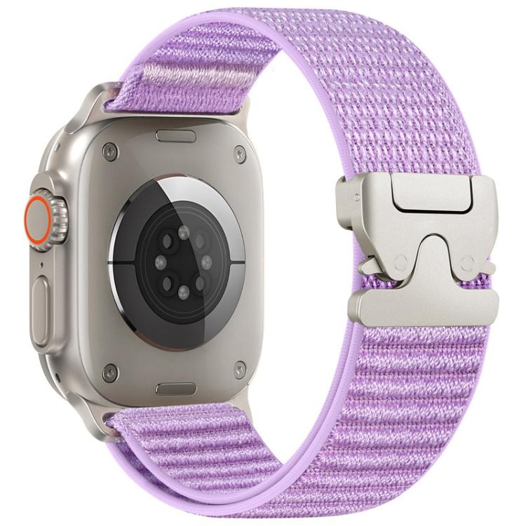 Dây đồng hồ nylon dệt họa tiết núi khóa dù đầu kim loại, Dành cho Apple Watch 46mm / 49mm / 45mm / 44mm, Dành cho Apple Watch 42mm / 41mm / 40mm / 38mm