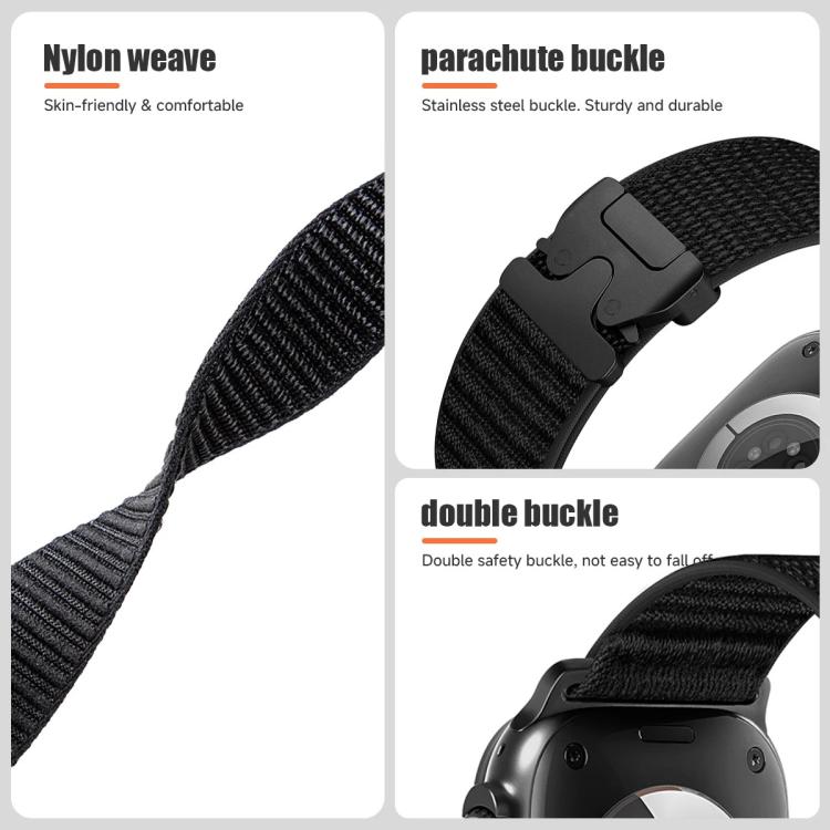 Dây đồng hồ nylon dệt họa tiết núi khóa dù đầu kim loại, Dành cho Apple Watch 46mm / 49mm / 45mm / 44mm, Dành cho Apple Watch 42mm / 41mm / 40mm / 38mm