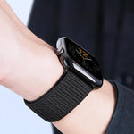 Dây đồng hồ nylon dệt họa tiết núi khóa dù đầu kim loại, Dành cho Apple Watch 46mm / 49mm / 45mm / 44mm, Dành cho Apple Watch 42mm / 41mm / 40mm / 38mm