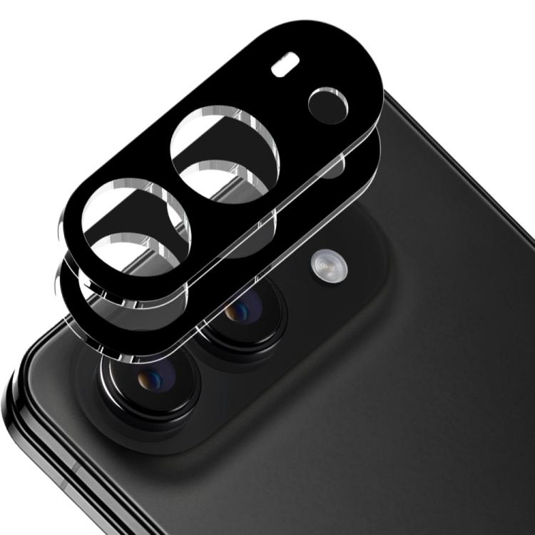 2pcs ENKAY Hat-Prince Black 9H Rear Camera Lens Tempered Glass Film, For iPhone Duo, For iPhone 18 Pro, For iPhone 18 Pro Max, For iPhone 17 Pro Max, For iPhone 17 Pro, For iPhone 17, For iPhone Air