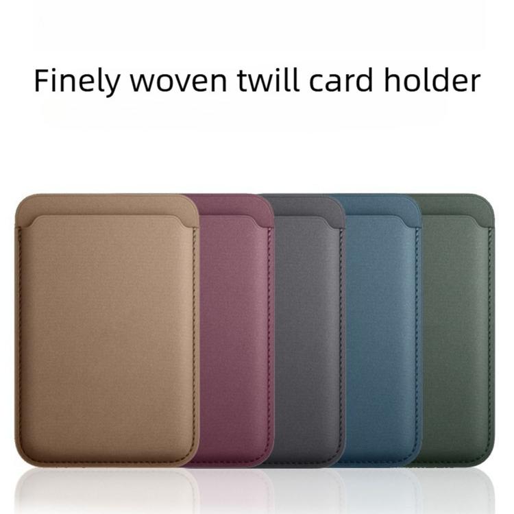 Ví đựng thẻ nam châm dệt twill siêu bền