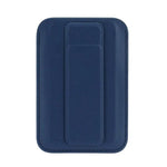 Ultra-Slim Magnetic Vegan Leather Card Bag with Stand