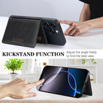 Two-Fold Magnetic Vegan Leather Card Bag