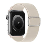 Dây đồng hồ đàn hồi nylon khóa D-ring sọc chéo, dành cho Apple Watch 46mm / 49mm / 45mm / 44mm, dành cho Apple Watch 42mm / 41mm / 40mm / 38mm