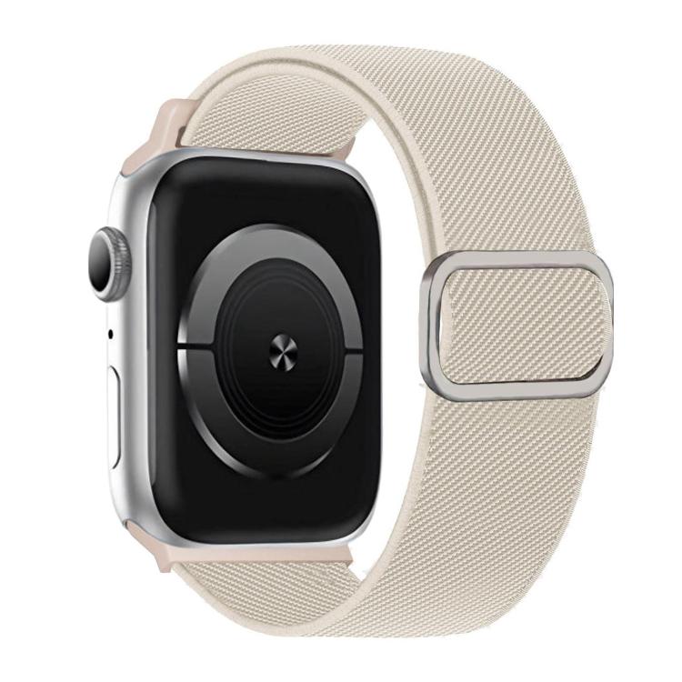 Dây đồng hồ đàn hồi nylon khóa D-ring sọc chéo, dành cho Apple Watch 46mm / 49mm / 45mm / 44mm, dành cho Apple Watch 42mm / 41mm / 40mm / 38mm