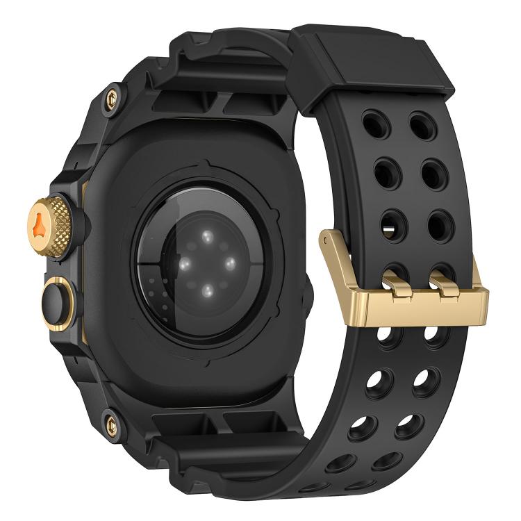 Dây đồng hồ TPU liền khối bảo vệ kim loại, dành cho Apple Watch Ultra 3 / Ultra 2 / Ultra 1 49mm