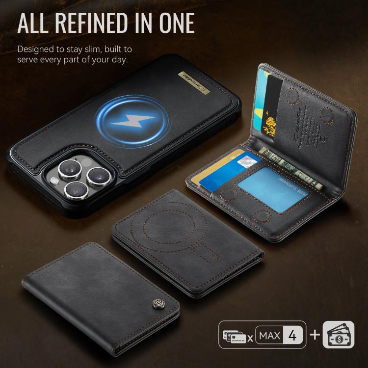 CaseMe Me80 Series Detachable Wallet Magnetic RFID Vegan Leather Phone Case, For iPhone 15 Pro Max, For iPhone 15 Pro, For iPhone 15 Plus / 14 Plus, For iPhone 15, For iPhone 14, For iPhone 14 Pro, For iPhone 14 Pro Max, For iPhone 13 Pro Max          ...
