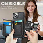 Ốp Lưng Da Thuần Chay CaseMe Me80 Series Ví Rời Nam Châm RFID, Dành Cho iPhone 13, Dành Cho iPhone 12 / 12 Pro, Dành Cho iPhone 12 Pro Max, Dành Cho iPhone 11 Pro Max, Dành Cho iPhone 11, Dành Cho iPhone 11 Pro