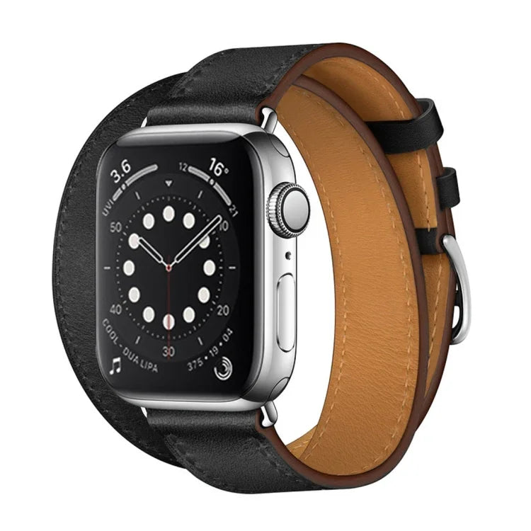 Dây Đeo Da Hai Vòng Đa Năng Cho Apple Watch Thế Hệ 3 / 2 / 1 42mm