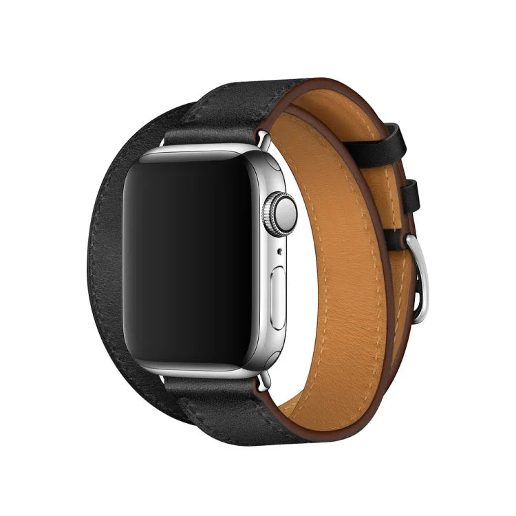 Dây Đeo Da Hai Vòng Đa Năng Cho Apple Watch Thế Hệ 3 / 2 / 1 42mm