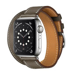 Dây Đeo Da Hai Vòng Đa Năng Cho Apple Watch Thế Hệ 3 / 2 / 1 42mm
