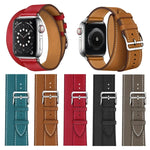 Dây Đeo Da Hai Vòng Đa Năng Cho Apple Watch Thế Hệ 3 / 2 / 1 38mm