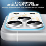 Dành cho iPhone 17 Pro Max Bộ Giáp Mười Hai Chòm Sao Phim Bảo Vệ Ống Kính Camera Kim Loại Mờ Bao Phủ Toàn Diện, Bạch Dương, Xử Nữ, Kim Ngưu, Cự Giải, Ma Kết, Nhân Mã, Sư Tử, Song Ngư, Song Tử, Bảo Bình, Thiên Bình, Bọ Cạp