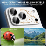 Dành cho iPhone 17 Pro Max Bộ Giáp Mười Hai Chòm Sao Phim Bảo Vệ Ống Kính Camera Kim Loại Mờ Bao Phủ Toàn Diện, Bạch Dương, Xử Nữ, Kim Ngưu, Cự Giải, Ma Kết, Nhân Mã, Sư Tử, Song Ngư, Song Tử, Bảo Bình, Thiên Bình, Bọ Cạp