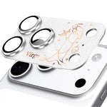 Dành cho iPhone 17 Pro Bộ Giáp Mười Hai Chòm Sao Phim Bảo Vệ Ống Kính Camera Kim Loại Mờ Bao Phủ Toàn Diện, Bọ Cạp, Thiên Bình, Bảo Bình, Song Tử, Song Ngư, Sư Tử, Nhân Mã, Ma Kết, Cự Giải, Kim Ngưu, Xử Nữ, Bạch Dương