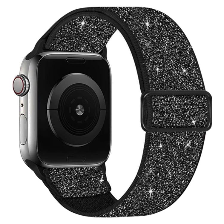 Dây đồng hồ nylon co giãn lấp lánh, dành cho Apple Watch 49mm / 46mm / 45mm / 44mm, dành cho Apple Watch 42mm / 41mm / 40mm / 38mm