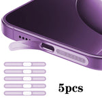 Bộ 5 nắp chống bụi loa tích hợp kim loại mật độ cao, dành cho iPhone 17