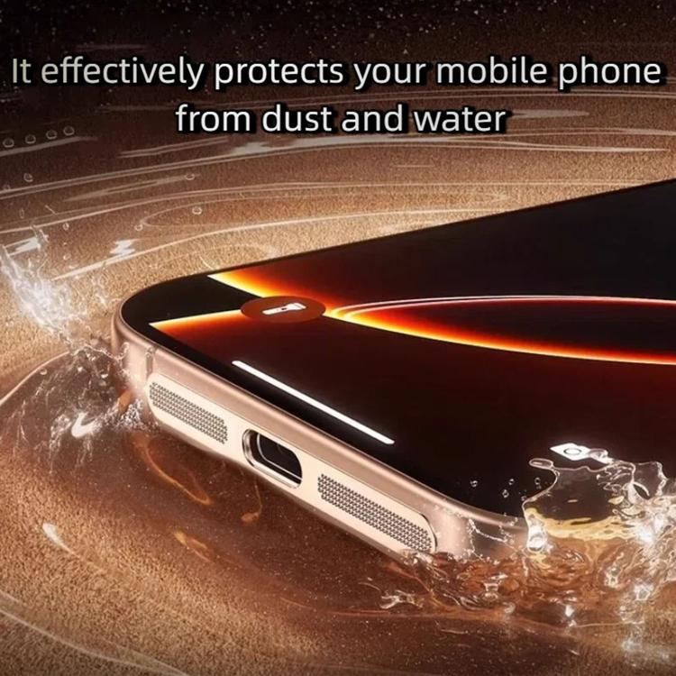 Bộ 5 nắp chống bụi loa tích hợp kim loại mật độ cao, dành cho iPhone 17
