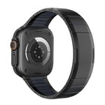 Dây đồng hồ thép không gỉ cong hai tông màu khóa bên, dành cho Apple Watch 49mm / 46mm / 45mm / 44mm, dành cho Apple Watch 42mm / 41mm / 40mm / 38mm